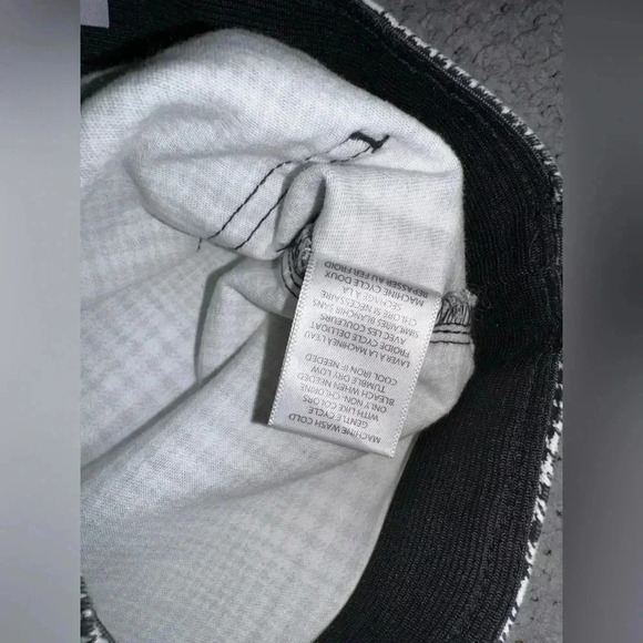 Tinseltown Pull On Stretch Black White Plaid High Waisted Flare Pants 7 - Picture 9 of 9